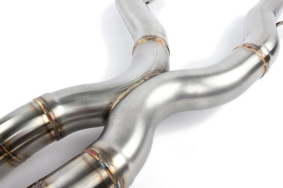 Dinan Free Flow Axle-Back Exhaust & X-Pipe for 2019-2021 BMW M2C D660-0082-BLK