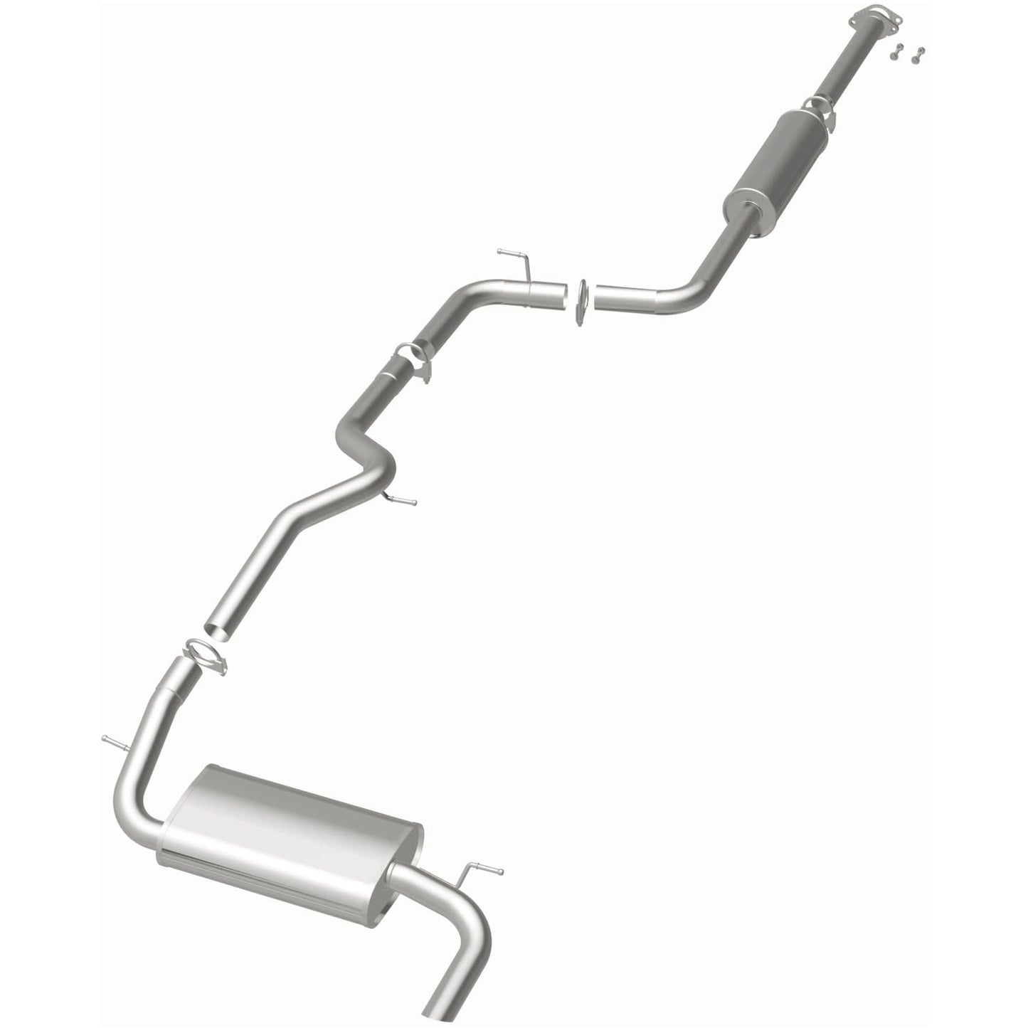 2012-2017 Ford Focus Direct-Fit Replacement Exhaust System 106-0583