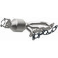Catalytic Converter with Integrated Exhaust Manifold for HM Grade Federal / EPA Compliant Direct-Fit Manifold Catalytic