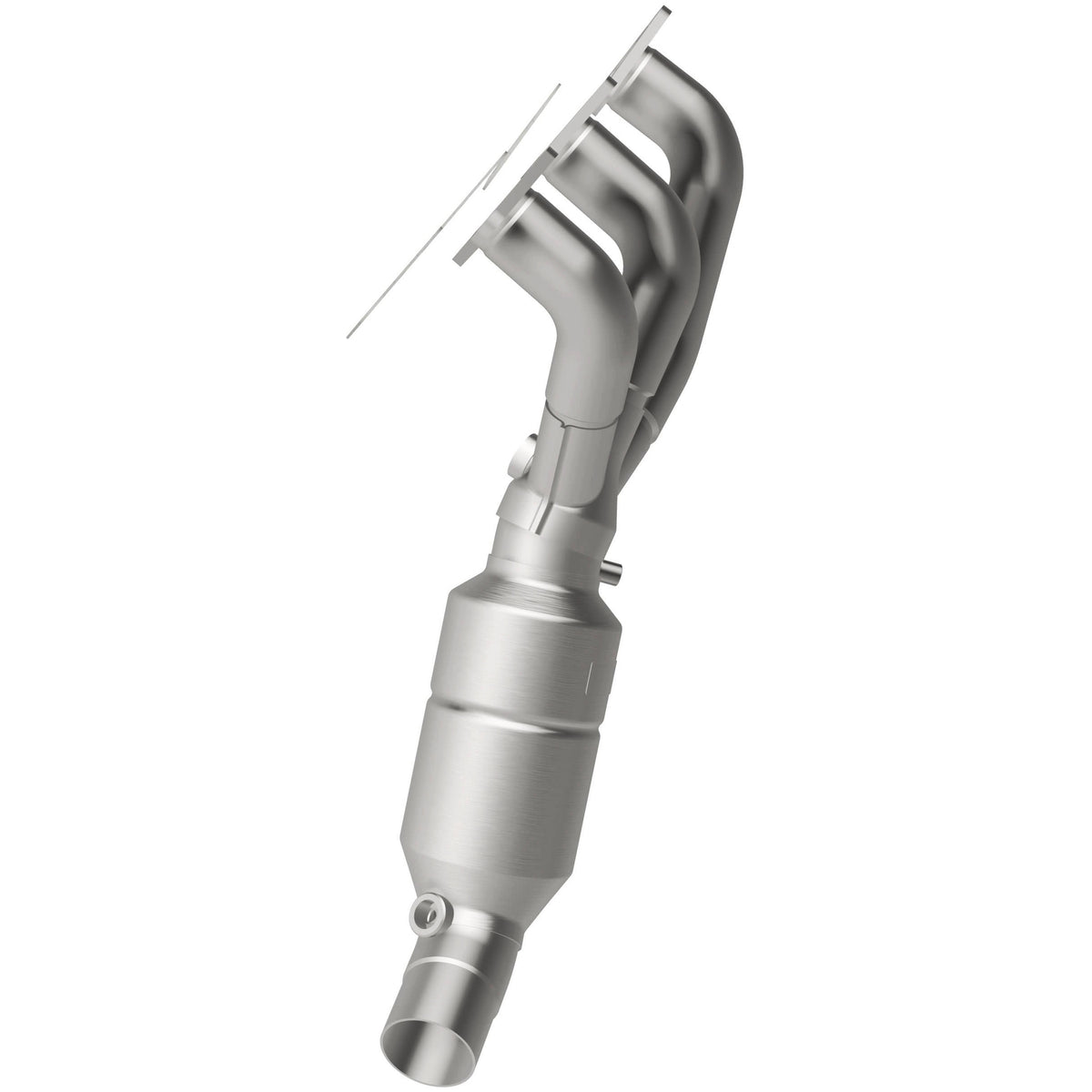Catalytic Converter with Integrated Exhaust Manifold for HM Grade Federal / EPA Compliant Direct-Fit Manifold Catalytic