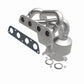 Catalytic Converter with Integrated Exhaust Manifold for HM Grade Federal / EPA Compliant Direct-Fit Manifold Catalytic