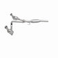 Catalytic Converter for HM Grade Federal / EPA Compliant Direct-Fit Catalytic Converter MagnaFlow 93414