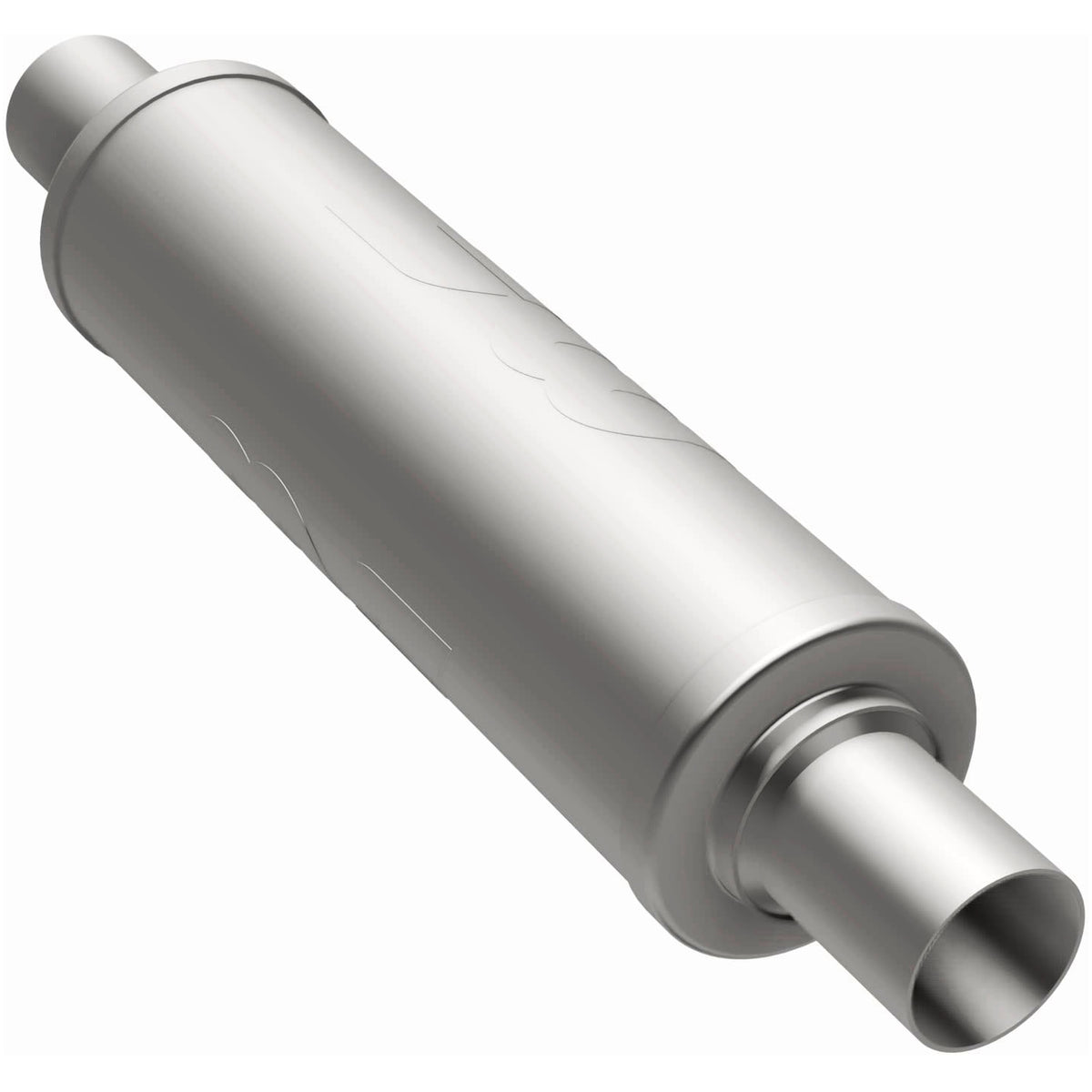 Exhaust Muffler for 6in. Round Straight-Through Performance Exhaust Muffler MagnaFlow 12614