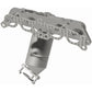 Catalytic Converter with Integrated Exhaust Manifold for HM Grade Federal / EPA Compliant Direct-Fit Manifold Catalytic