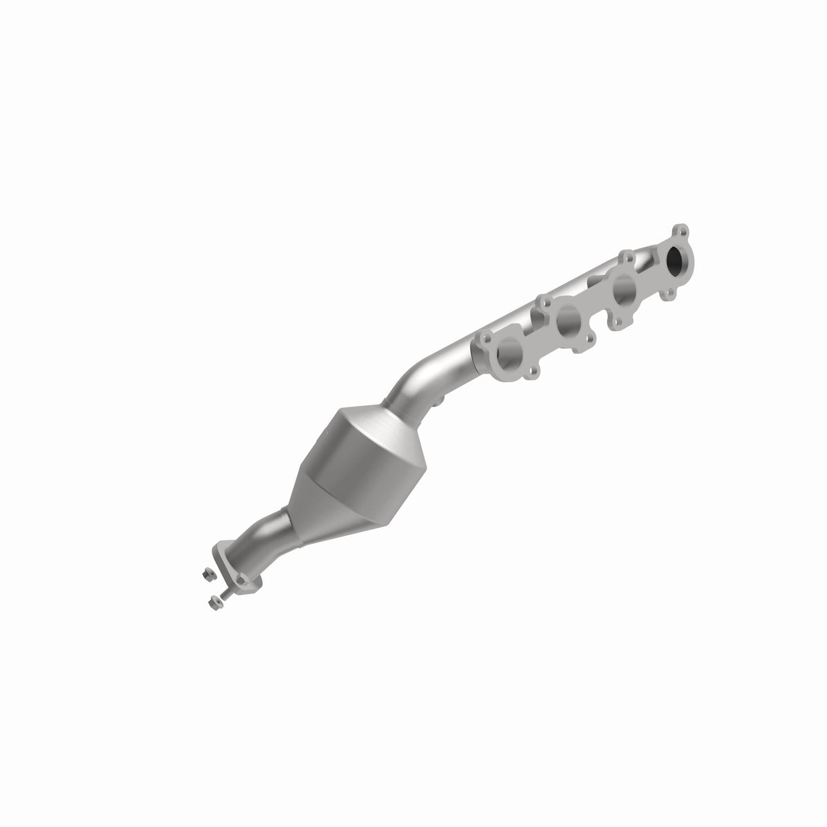 Catalytic Converter with Integrated Exhaust Manifold for HM Grade Federal / EPA Compliant Direct-Fit Manifold Catalytic