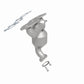 2011-2015 Toyota Sienna 3.5L Direct-Fit Catalytic Converter 5582548 Magnaflow - Catalytic Converters Car Part People