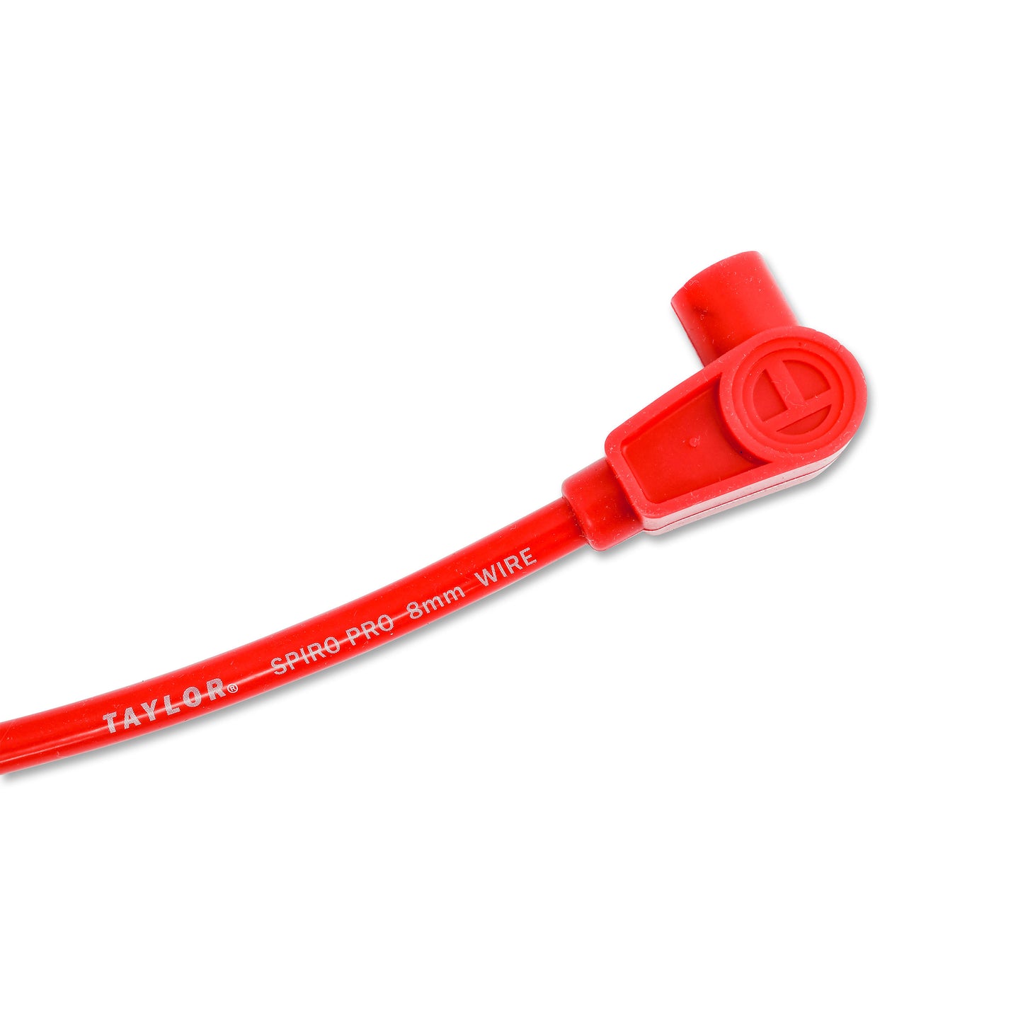 Spark Plug Wire Set Universal 8mm Silicone Spiro Pro 90? 350 ohm/ft Red 73251