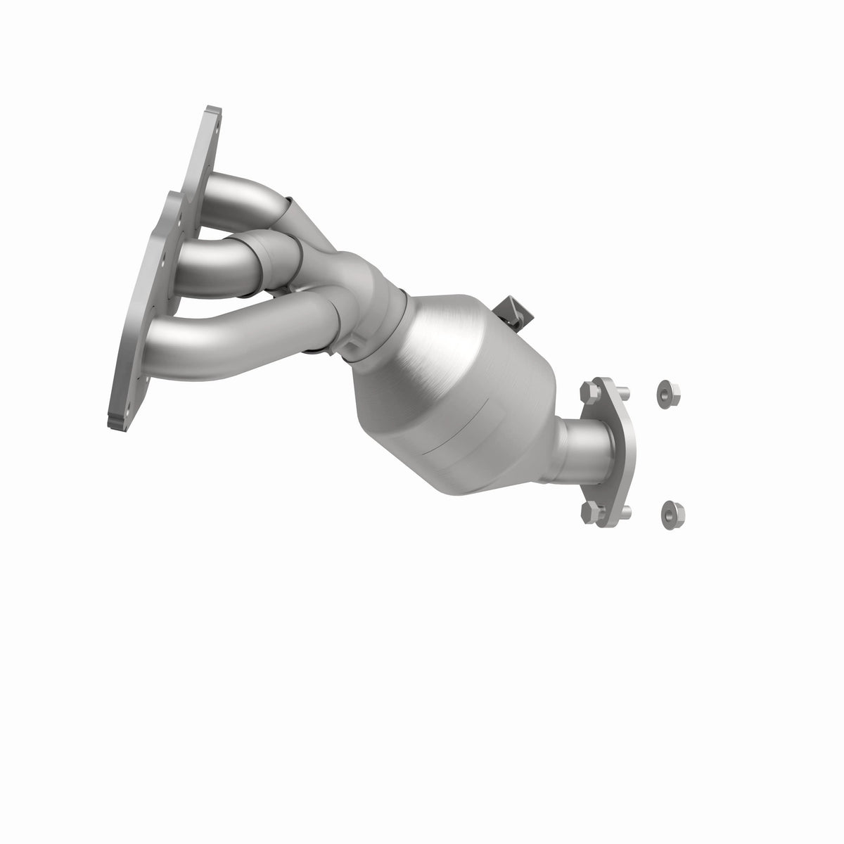 Catalytic Converter with Integrated Exhaust Manifold for HM Grade Federal / EPA Compliant Direct-Fit Manifold Catalytic