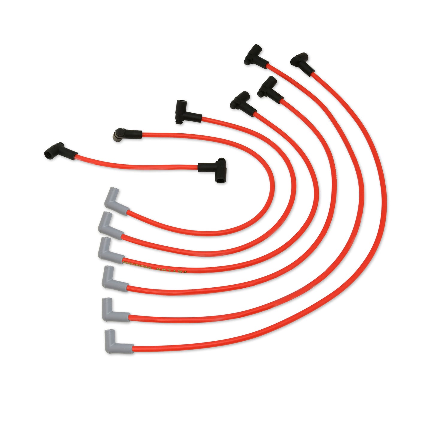 Spark Plug Wire Set Universal 8.2mm Silicone Thundervolt 40 ohm/ft Red 82248
