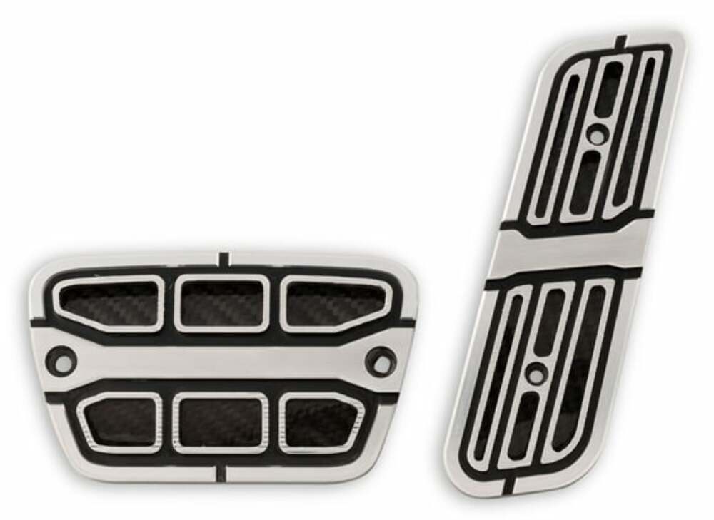 Pedal CoversAutomatic fits Chevrolet Camaro 10-14 Drake Muscle Cars CA-180005-A