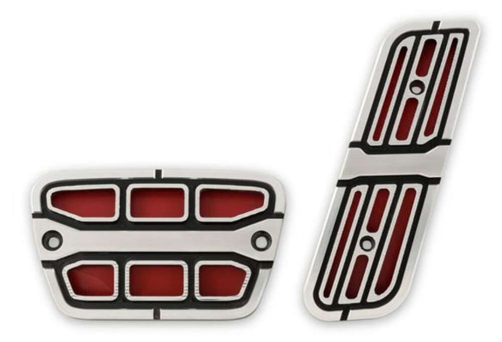 Pedal CoversAutomatic fits Chevrolet Camaro 10-14 Drake Muscle Cars CA-180005-A