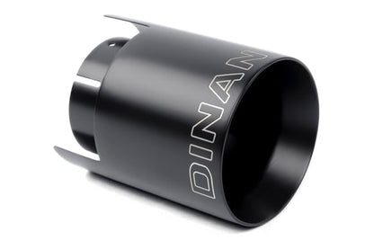 Dinan Double-Walled 4.5" Clamp-On Exhaust Tip (Black Ceramic) D663-0646-BOX