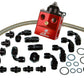 Fuel Pressure Regulator Adjustable Fuel Pressure Universal Fit Aeromotive 17121-BGPL