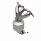 Catalytic Converter with Integrated Exhaust Manifold for HM Grade Federal / EPA Compliant Direct-Fit Manifold Catalytic