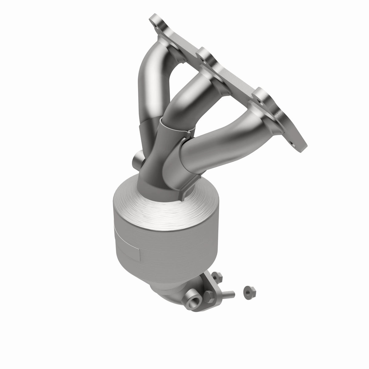 Catalytic Converter with Integrated Exhaust Manifold for HM Grade Federal / EPA Compliant Direct-Fit Manifold Catalytic