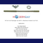 Fits 1957 - 1958 Chevrolet Full Size Carburetor Air Cleaner Rod CACR08