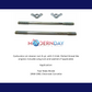 Fits 1958 - 1961 Chevrolet Corvette Carburetor Air Cleaner Rod CACR40
