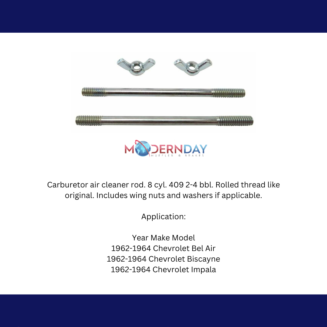 Fits 1962 - 1964 Chevrolet Full Size Carburetor Air Cleaner Rod CACR41