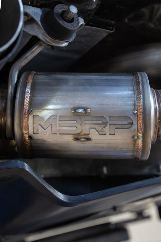 2020-2024 Chevrolet Corvette Stingray 3" Cat-Back; Quad Split Rear 4.5" S70413CF - Cat Back Exhaust Car Part People