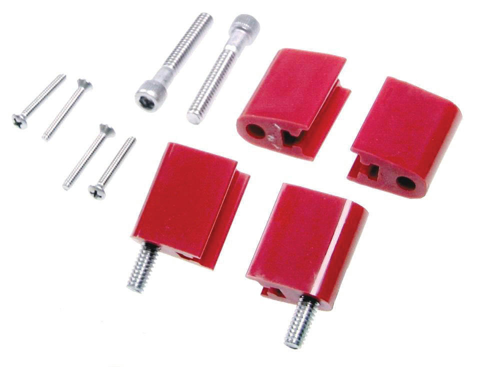 Spark Plug Wire Holder 4 Red 42725