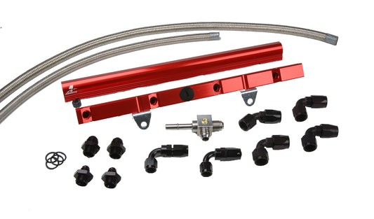 Fuel Injection Fuel Rail Kit EFI Fuel Rail Vehicle Specific Fit Aeromotive 14139-BGPL
