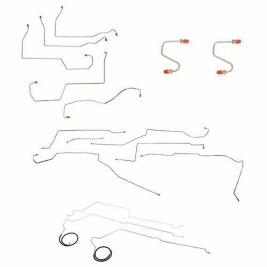 96-99 Buick Lesabre Brake & Fuel line Kit No Traction Control - CBF0010OM - Complete Brake Line Kit Car Part People