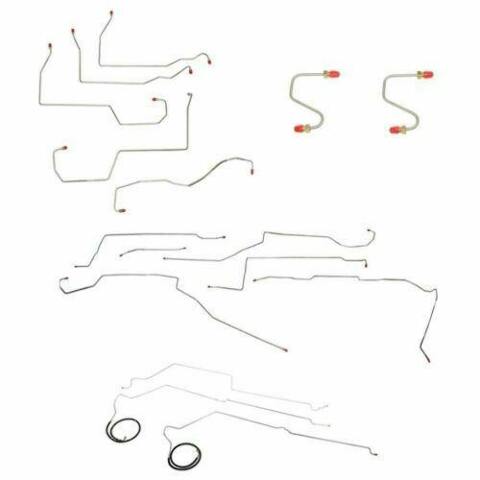 96-99 Buick Lesabre Brake & Fuel line Kit No Traction Control - CBF0010OM