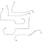 For Pontiac Bonneville 1996-1999 Complete Brake & Fuel Line Kit Stainless CBF0010SS-CPP