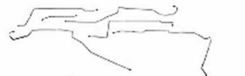 For Oldsmobile 88 1996-1999 Complete Brake & Fuel Line Kit -CBF0010SS-CPP