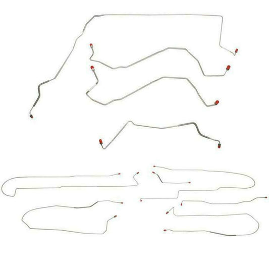 For Pontiac Bonneville 2000-2003 Complete Brake Line Kit -CBK0001OM-CPP - Complete Brake Line Kit Car Part People