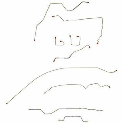 1995 - 2001 Jeep Cherokee Brake Line Kit - CBK0002OM - Complete Brake Line Kit Car Part People