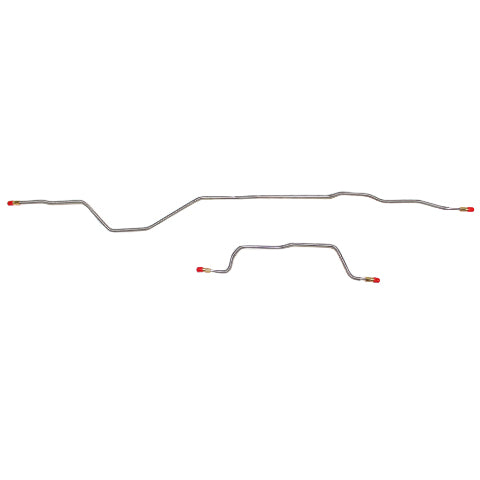 1995-2001 Jeep Cherokee Complete Brake Line Kit No ABS Steel CBK0002OM