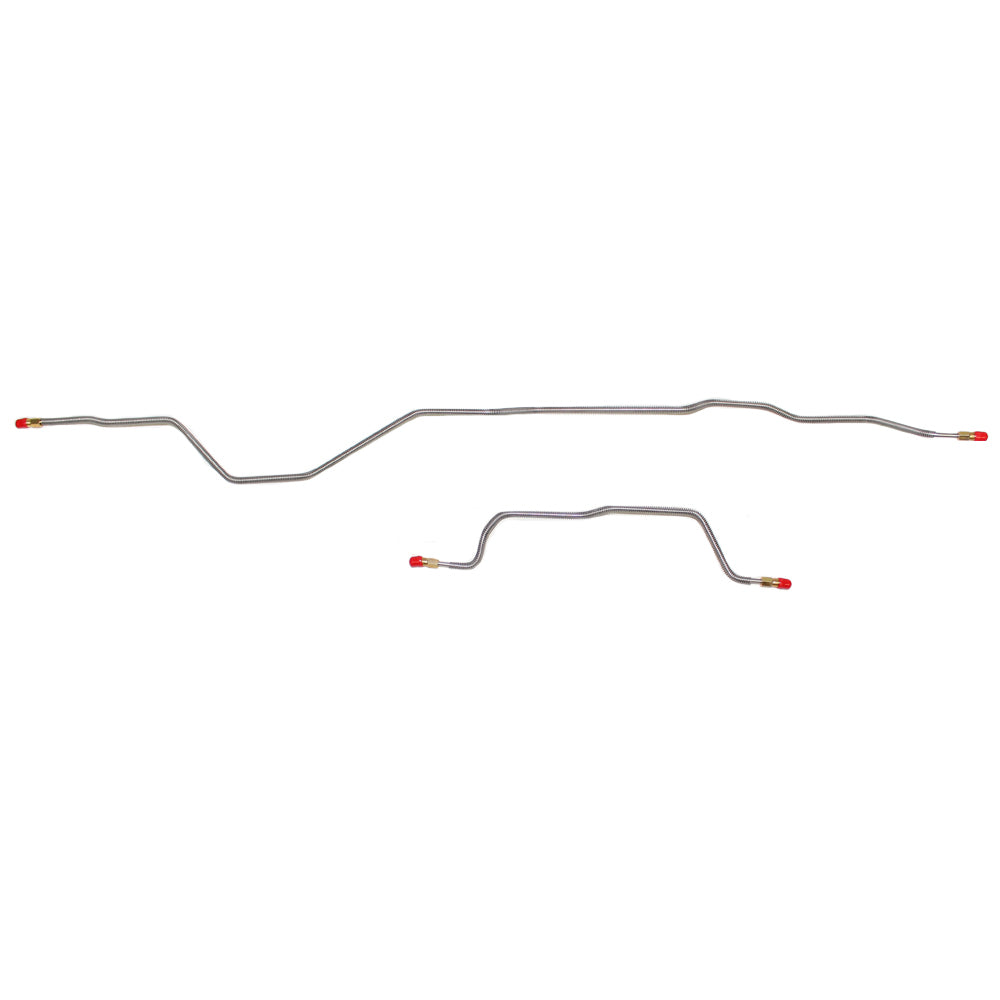 1995-2001 Jeep Cherokee Complete Brake Line Kit No ABS Stainless CBK0002SS