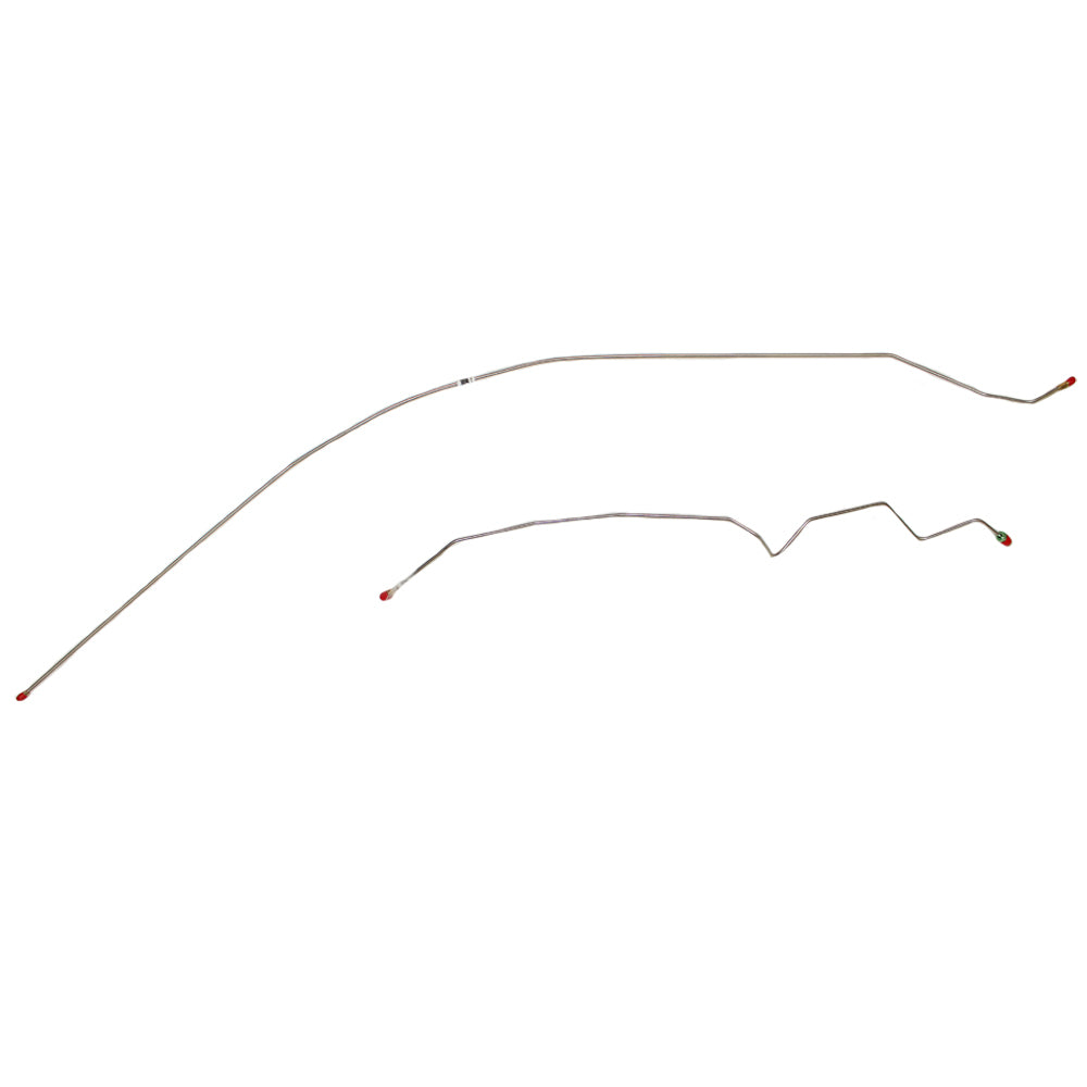 1995-2001 Jeep Cherokee Complete Brake Line Kit No ABS Stainless CBK0002SS