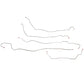 For Hummer H2 2003-2007 Complete Brake Line Kit Steel CBK0003OM-CP