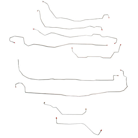 For Hummer H2 2003-2007 Complete Brake Line Kit Steel CBK0003OM-CP