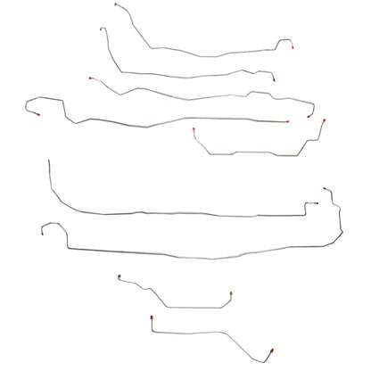 Hummer H2 2003-2007 Complete Brake Line Kit Stainless CBK0003SS-CP