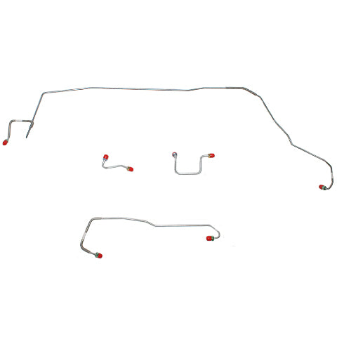 Buick Rendezvous 2002-2007 Complete Brake Lines Rear Disc CBK0006SS-CPP