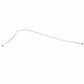1997-2006 Jeep Wrangler Complete Brake Line Kit No ABS Dana 35 Steel CBK0007OM