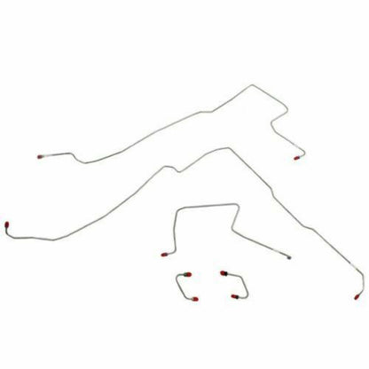 1997 - 2006 Jeep Wrangler TJ Complete Brake Line Kit - CBK0007OMQ - Complete Brake Line Kit Car Part People