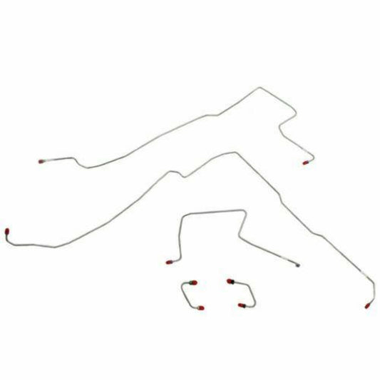 1997 - 2006 Jeep Wrangler TJ Complete Brake Line Kit - CBK0007OMQ - Complete Brake Line Kit Car Part People