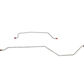 1997-2006 Jeep Wrangler Complete Brake Line Kit No ABS Dana 35 Stainless CBK0007SS