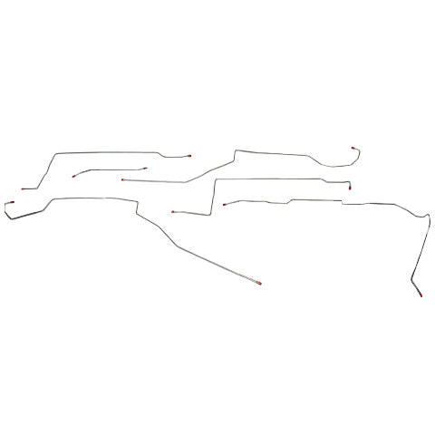 Pontiac Bonneville 1996-1999 Complete Brake Line Kit Stainless CBK0008SS-CP