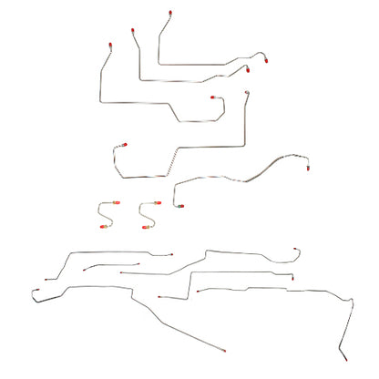 Pontiac Bonneville 1996-1999 Complete Brake Line Kit Stainless CBK0008SS-CP
