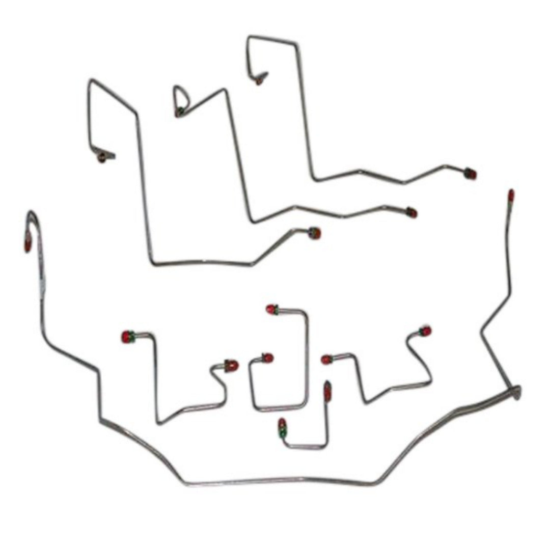 98-01 Dodge Ram 3500 Brake Line Kit 4WD Ext Cab/Long Bed AWABS Dually - Complete Brake Line Kit Car Part People