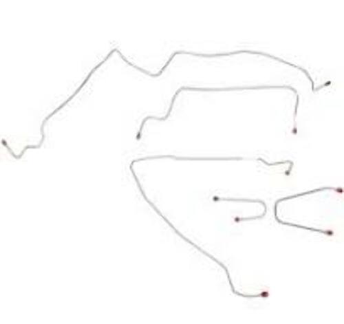 95-00 Chevrolet Cheyenne C3500 Brake Line Kit Reg Cab/Long Bed Stainless Steel