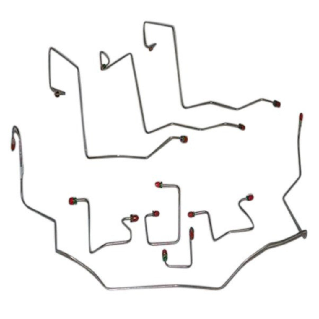 98-01 Dodge Ram 3500 Brake Line Kit 4WD Ext Cab/Long Bed Dually Rear Axle - Complete Brake Line Kit Car Part People