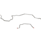 98-01 Dodge Ram 3500 Brake Line Kit Ext Cab/Long Bed 4x4 Stainless Steel - Complete Brake Line Kit Car Part People