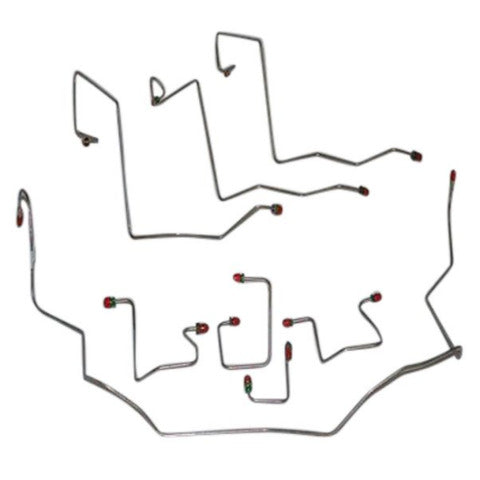 98-01 Dodge Ram 3500 Brake Line Kit Ext Cab/Long Bed 4x4 Stainless Steel
