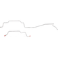 95-97 Dodge Ram 2500 Brake Line Kit 4WD Ext Cab/Short Bed RWABS Auto Trans